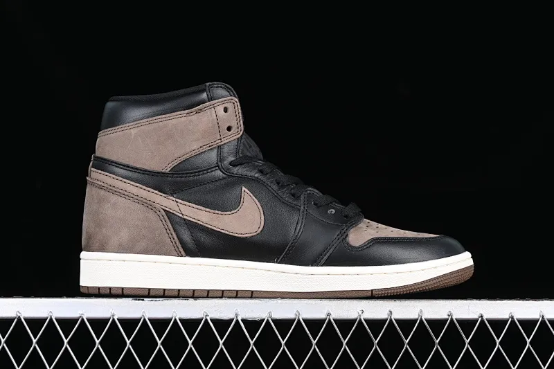 All categories Air Jordan Jordan series basketball shoes Air Jordan 1 High Pure original Air Jordan 1 High OG "Black Cement" AJ1 Joe 1 Mocha black toe DZ5485-020